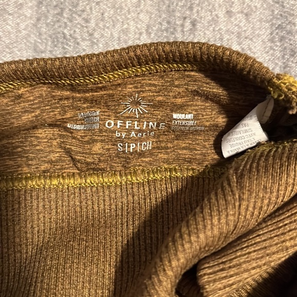 Offline by Aerie brown adjustable longline sports bra - Picture 3 of 3